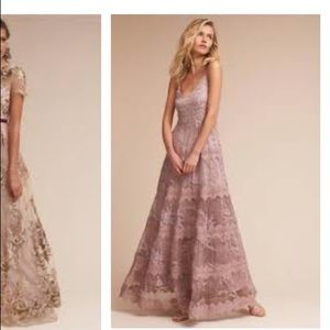 BHLDN Joni dress in Lavender